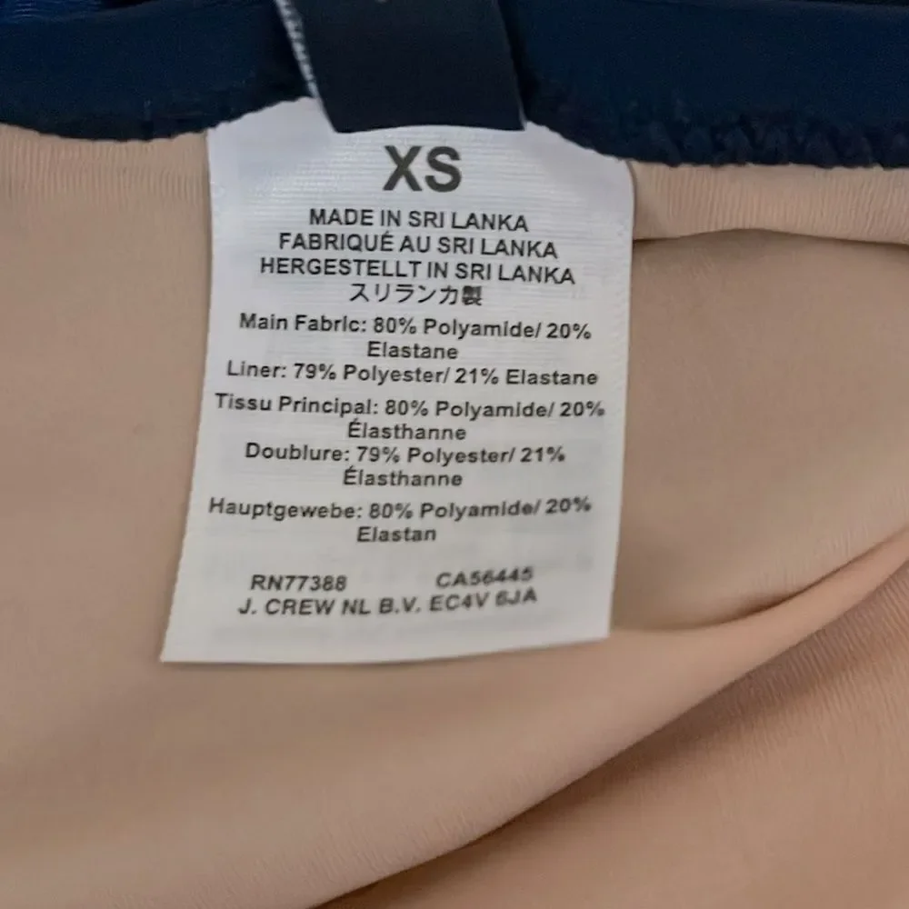 J. Crew Factory removable halter